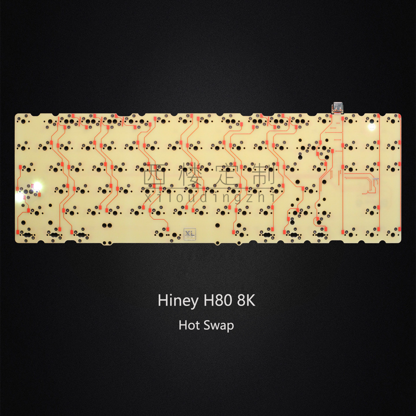 8k hotswap PCB Hiney H80 with  - Hot Swap Pcb review and price