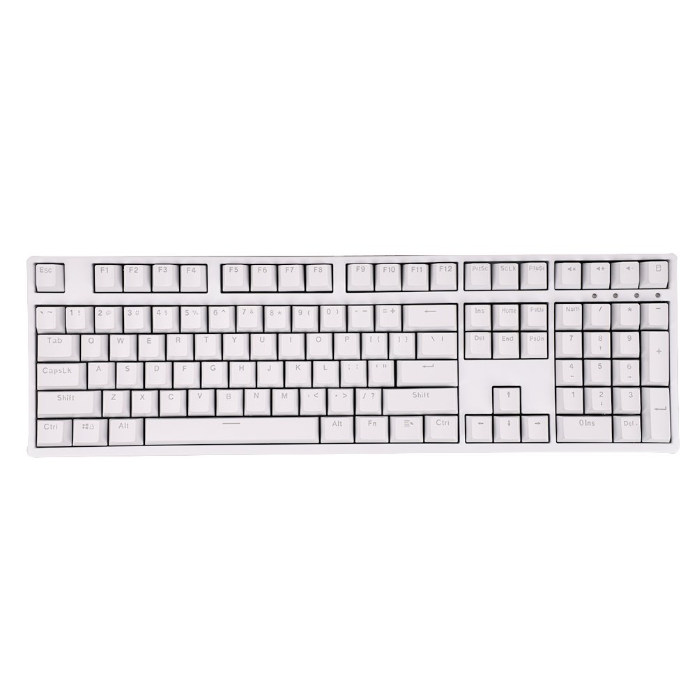 108 Keys White Keycaps ABS OEM - Gaming Keyboard Corsair review and price