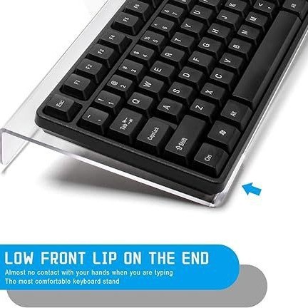 Clear Acrylic Ergonomic Keyboa - Gaming Keyboard Ergonomics review and price