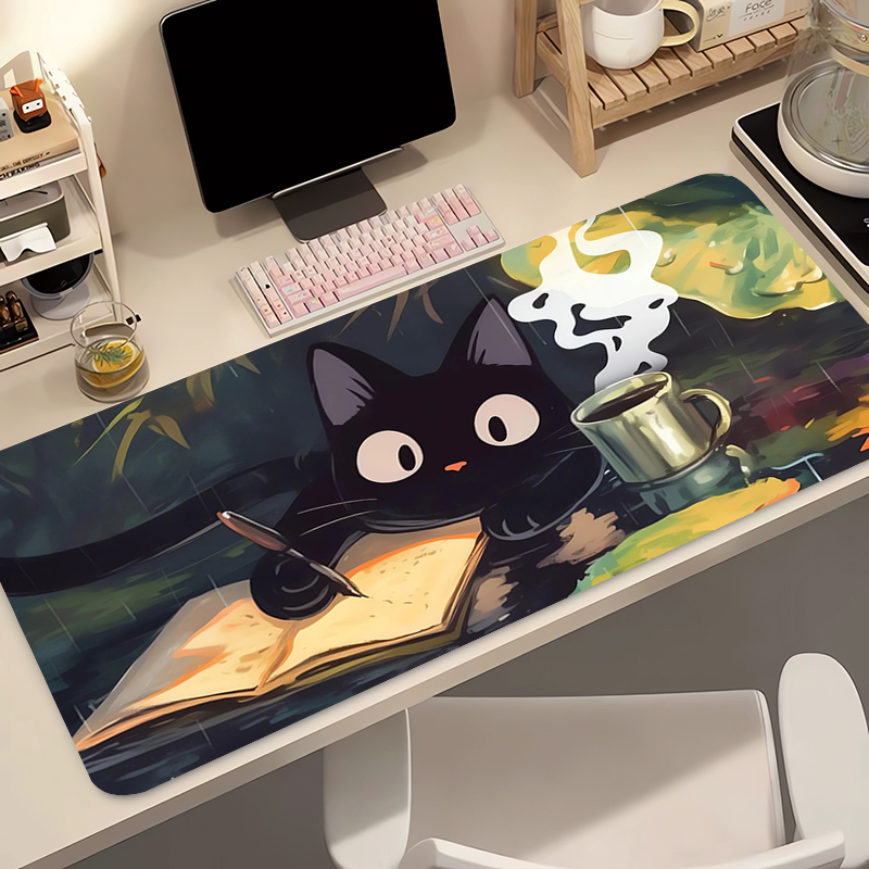 Kawaii Black Cat Silicone Soft - Gaming Keyboard And Mouse review and price
