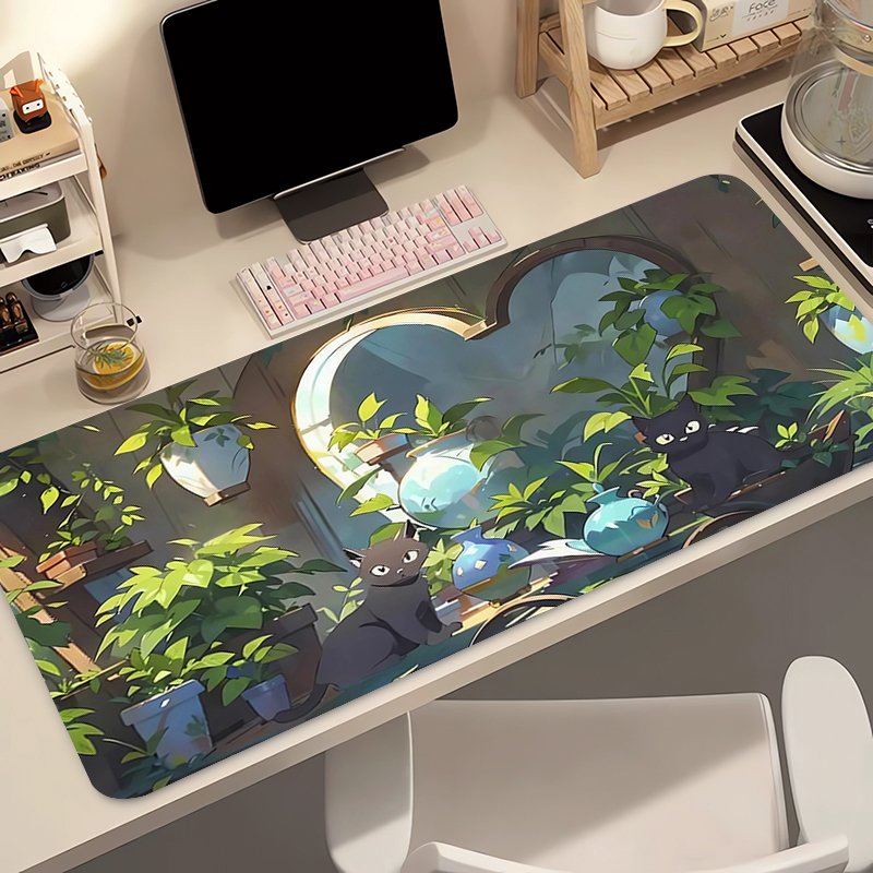 Kawaii Black Cat Silicone Soft - Gaming Keyboard And Mouse review and price