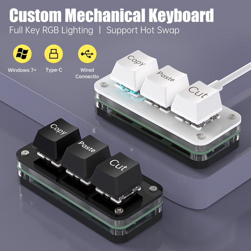 3 Keys Macro Programming Mini  - Gaming Keyboard Mini review and price