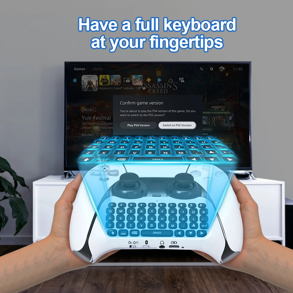 For Ps5 3.5mm Gaming Wireless  - Gaming Keyboard Mini review and price