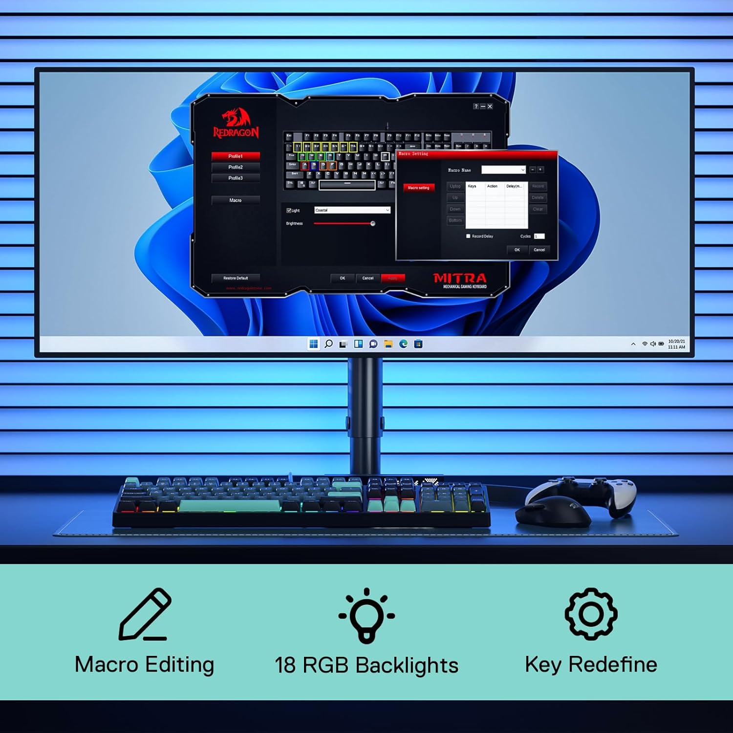 Redragon K582 SE Wired RGB 104 - Gaming Keyboard Mobile review and price