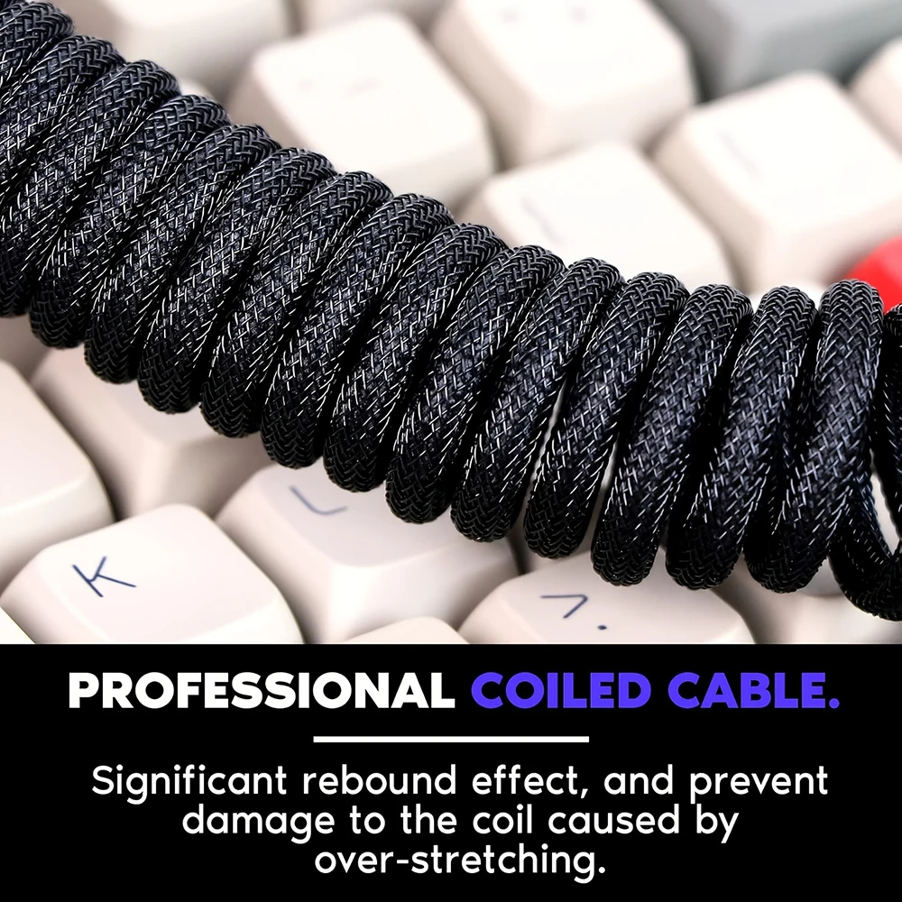 1.5m Coiled Keyboard Cable USB - Coiled Usb Cable review and price