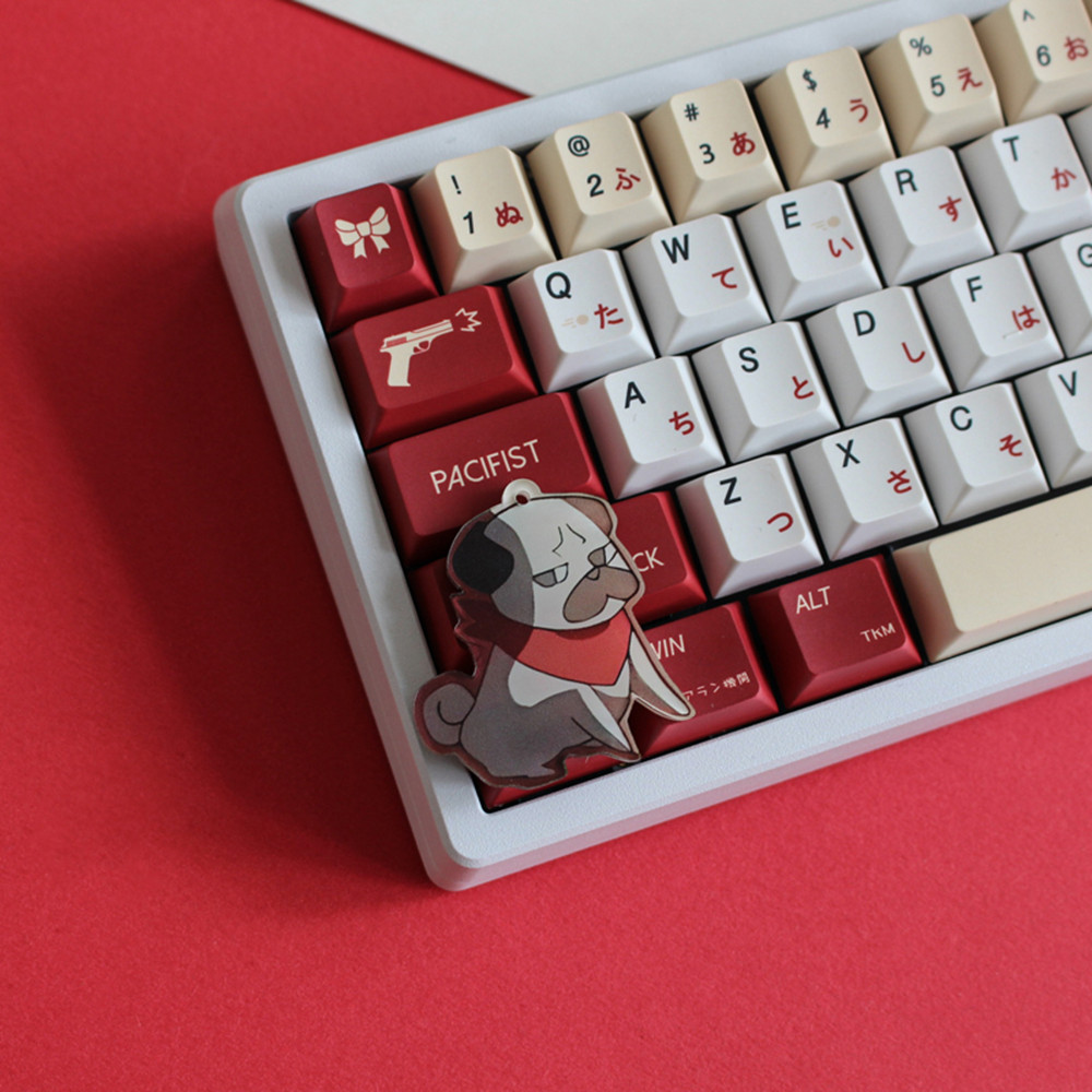 Lycoris Recoil Anime PBT Keyca - Gaming Keyboard Ergonomics review and price