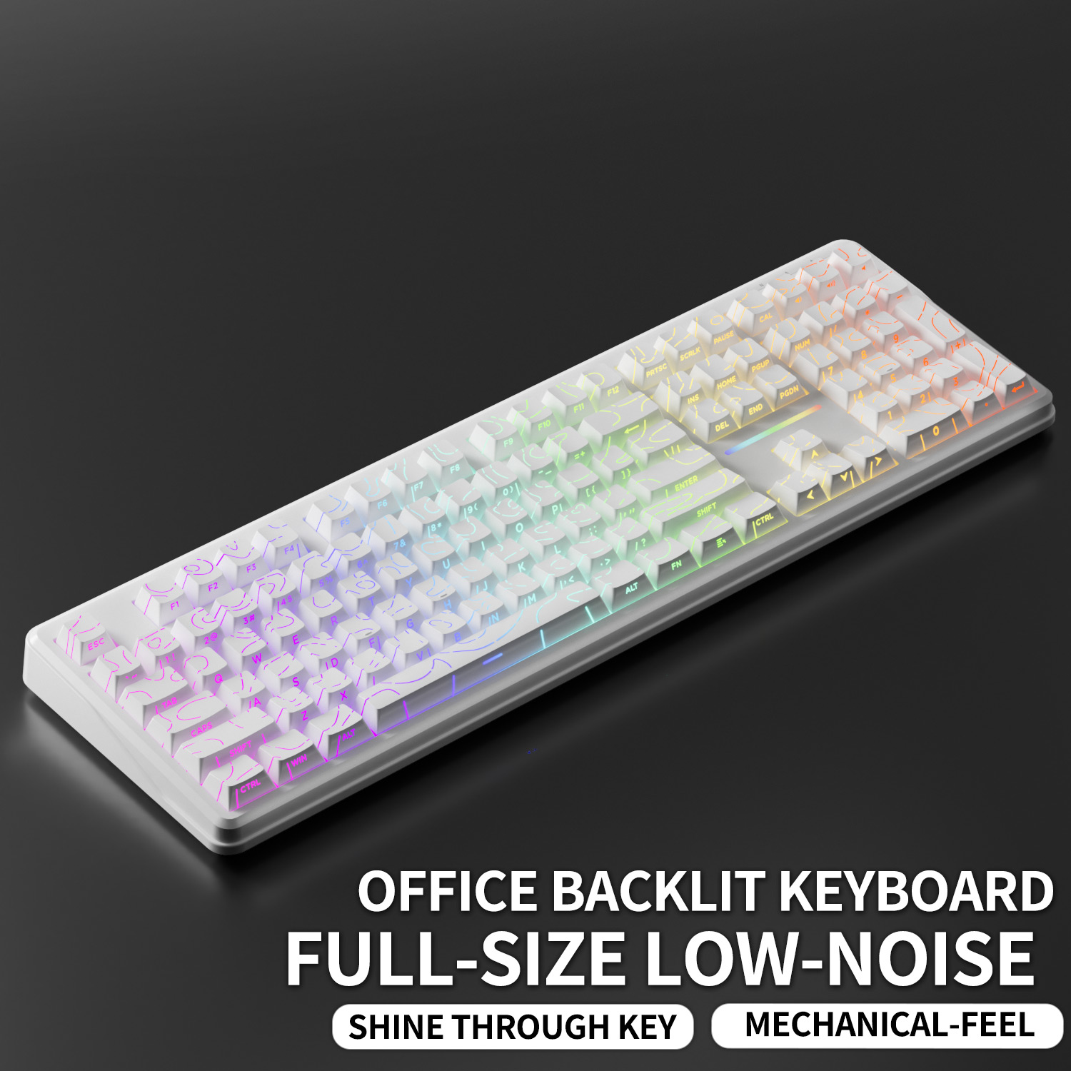 V108 Pro Wired&Wirel Keyboard  - Gaming Keyboard No Noise review and price
