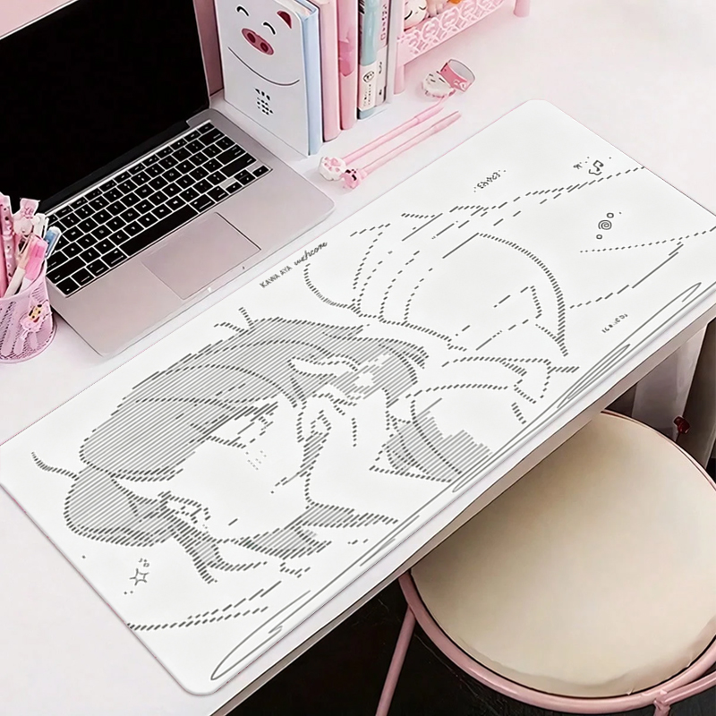 1Pcs Leather Mouse Pad Anime A - Gaming Keyboard And Mouse review and price