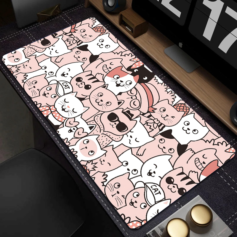 Cute Cat Mouse Pad Gaming Mous - Gaming Keyboard And Mouse review and price